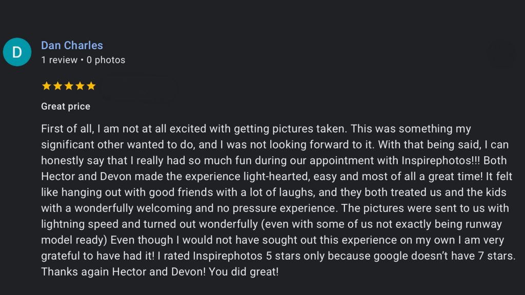 Review by Dan
